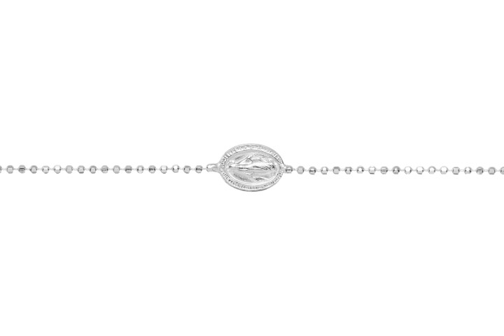 Silver 925 necklace 38+5cm sterling silver