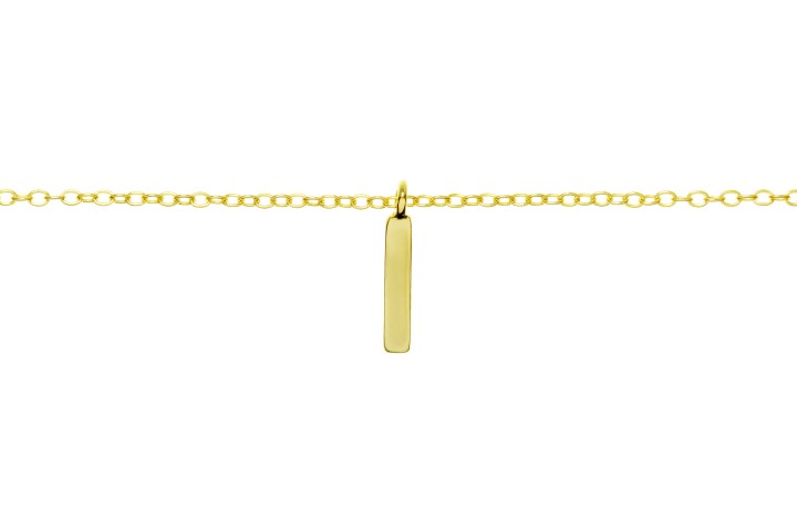 Silver 925 necklace 38+5cm sterling silver