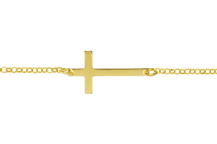 Collar plata 925 cruz 