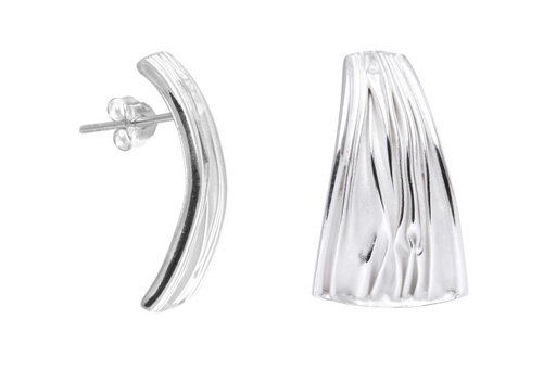 [04094000MAPL] Pendiente plata mate 