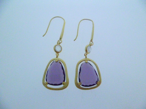 Earring silver 925 cz