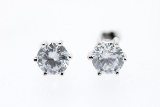 Earring silver 925 cz