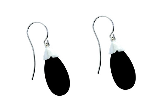 Silver 925 earring with stone