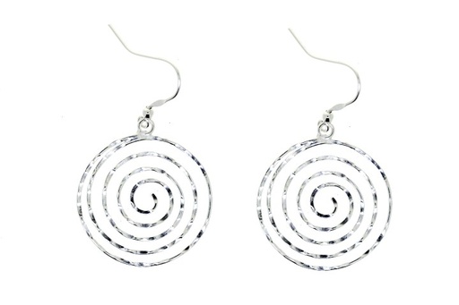 [06715000HAPL] Silver 925 earring spiral