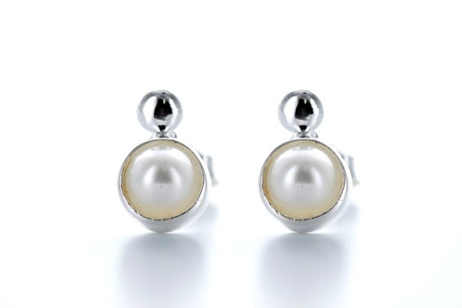 [069340000PBL] Silver 925 earring pearl
