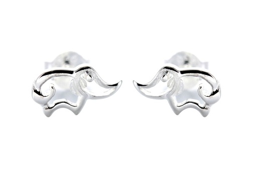 [0698100000PL] Silver 925 earring elephant