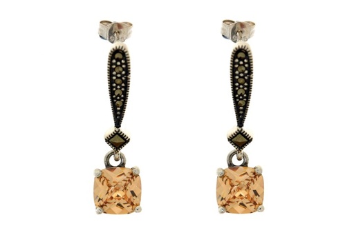 [071030000MCH] Pendiente plata 925 marquesita 