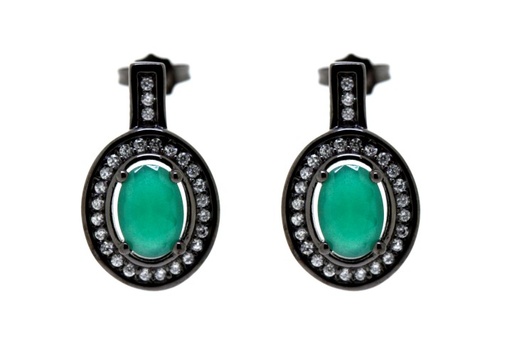 Silver 925 earring cz