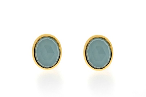 Silver 925 earring semi precious stone