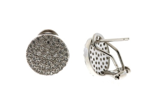 [076700001ZBL] Silver 925 earring cz