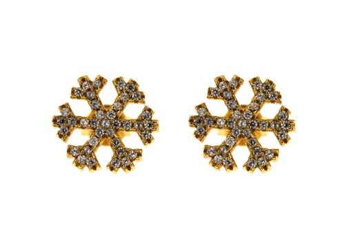 Silver 925 frost cz earring