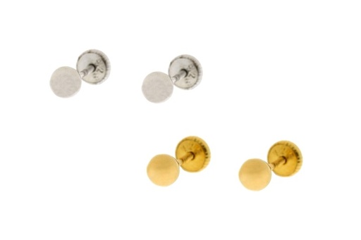 Silver 925 baby earring