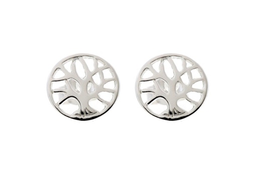 [0809200000PL] Silver 925 tree earring