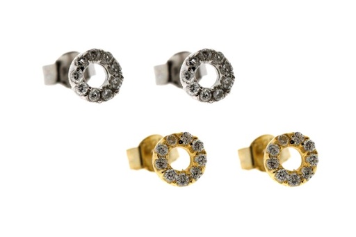 Silver 925 earring cz