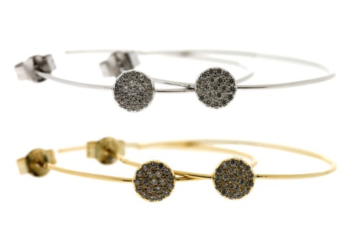 Silver 925 earring cz