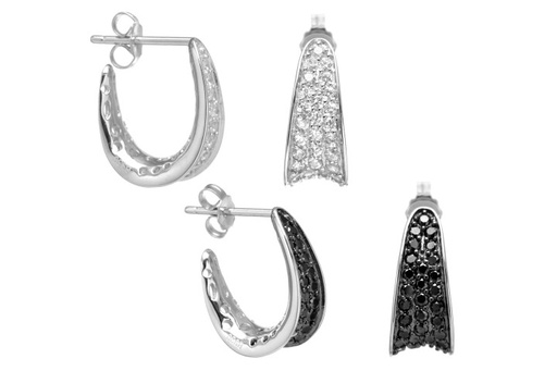 Pendiente plata 925 cz presion 