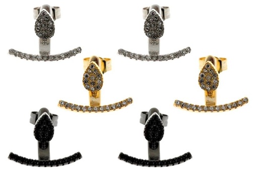 Silver 925 earring cz