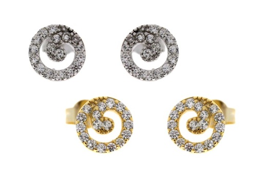 Silver 925 earring cz