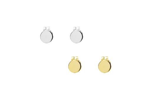 Silver 925 circle earring