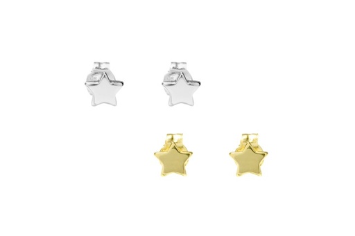 Silver 925 star earring
