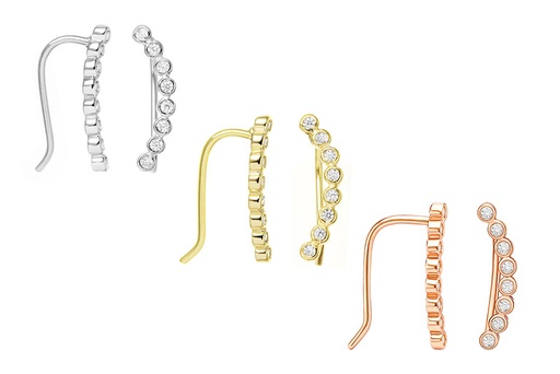 Silver 925 earring cz