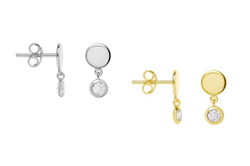 Silver 925 earring cz