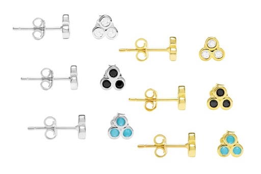 Silver 925 earring cz