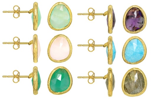 Pendiente plata 925 texturada 