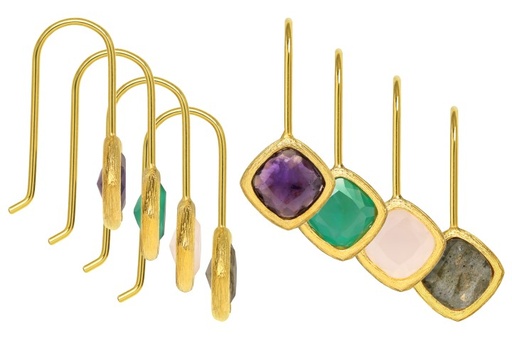 Pendiente plata 925 texturada 