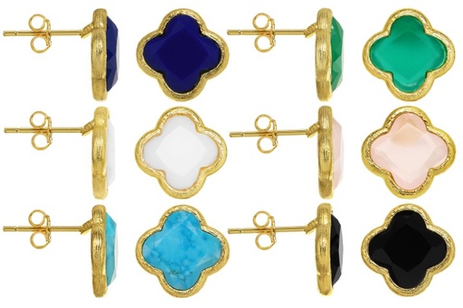 Silver 925 stone  earring