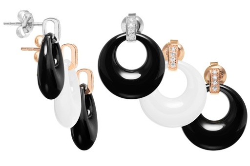 Silver 925 ceramic cz earring