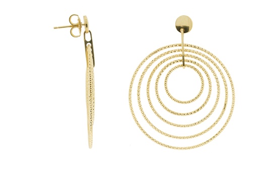 Silver 925 3d earring