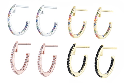 Silver 925 earring cz