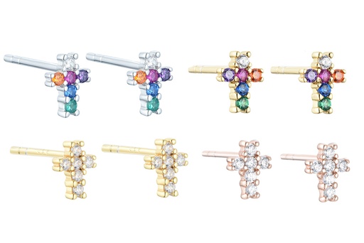 Silver 925 earring cz