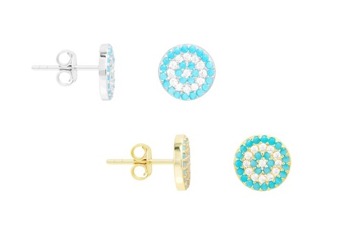 Silver 925 earring cz