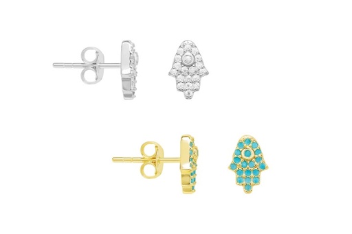 Silver 925 earring cz