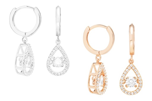 Silver 925 earring cz