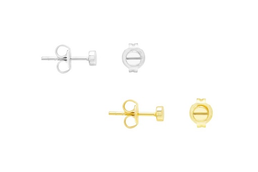 Silver 925 screw earring