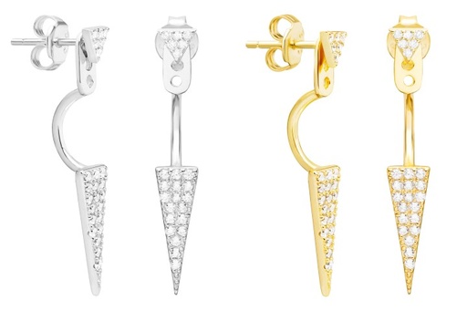 Silver 925 earring cz