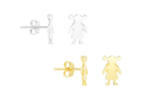 Silver 925 girl earring