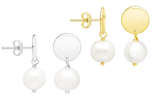 Silver 925 pearl earring
