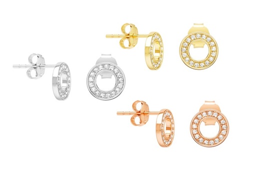 Silver 925 earring cz