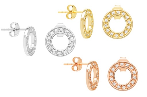 Silver 925 earring cz