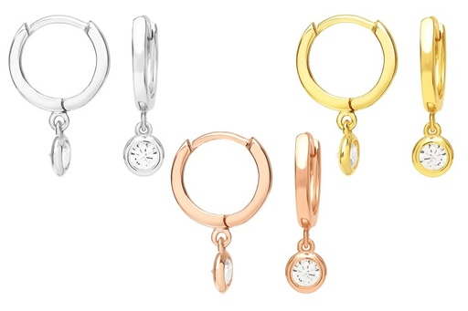 Aro plata 925 con zirconita 