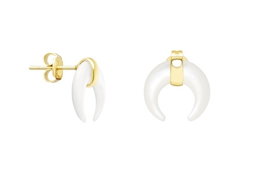 [110100002RNA] Silver 925 mop earring