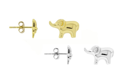 Pendiente plata 925 presión elefante 