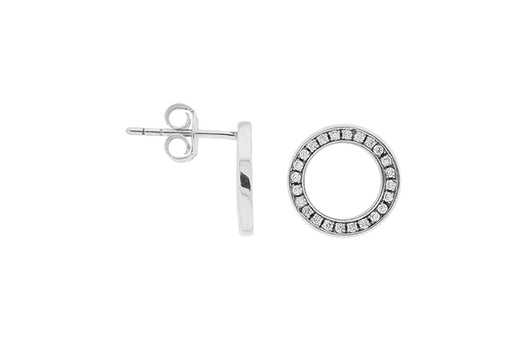 [112240006ZBL] Silver 925 earring cz