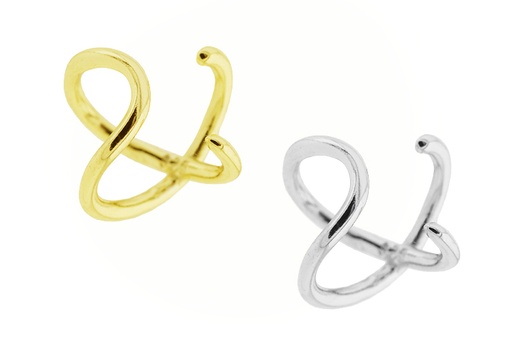 Pendiente plata 925 ear-cuff 