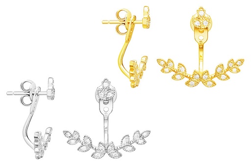 Silver 925 earring cz