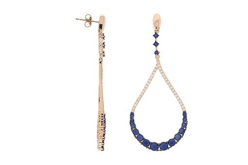 Silver 925 earring cz